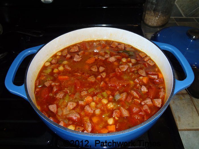 Garbanzo Bean Stew — Patchwork Times by Judy Laquidara
